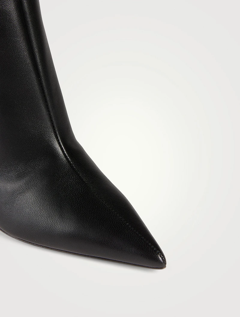 Fiona Leather Mid-Calf Boots