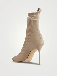 Skye Stretch Knit Ankle Boots