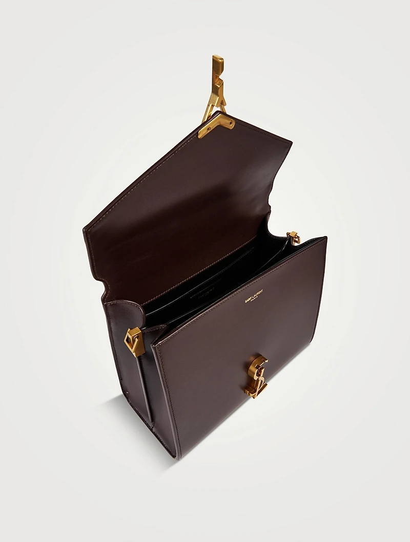 Medium Cassandra Leather Satchel