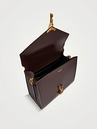 Medium Cassandra Leather Satchel