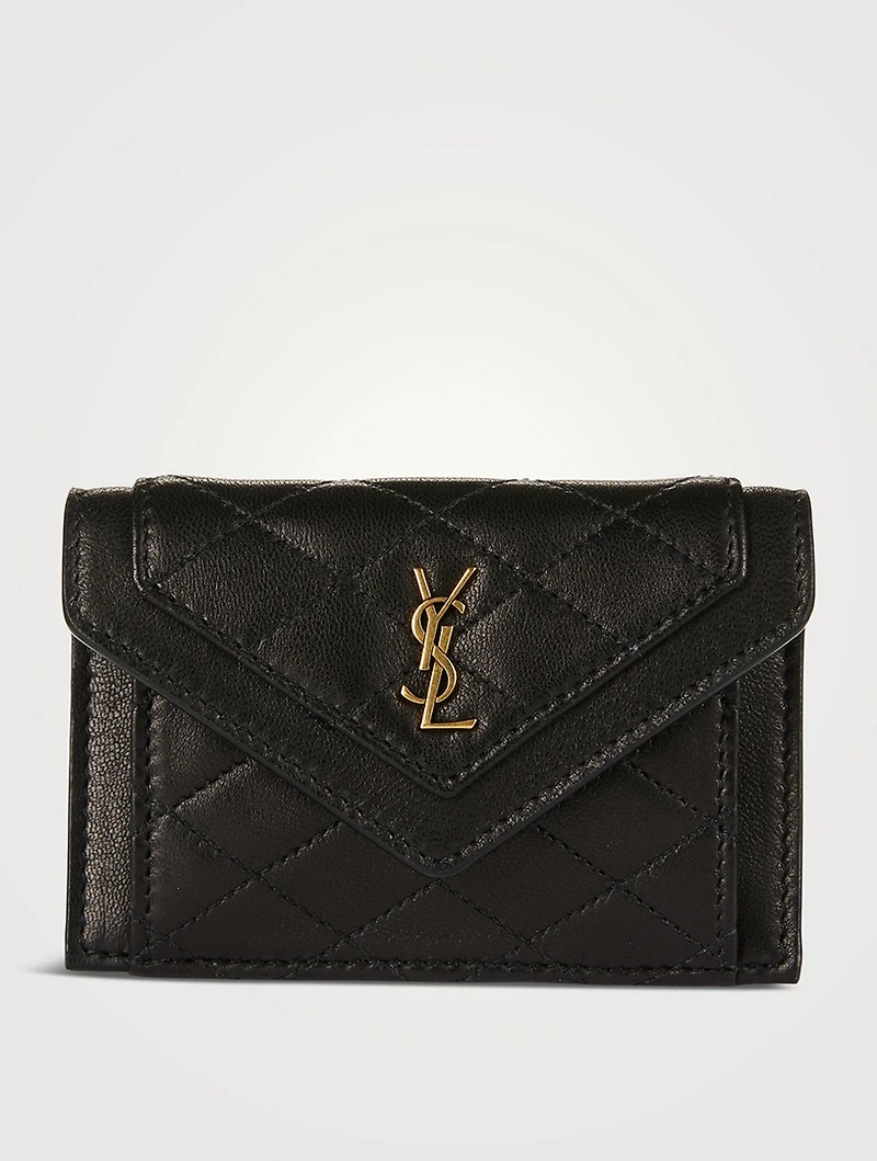 Gaby YSL Monogram Leather Card Case