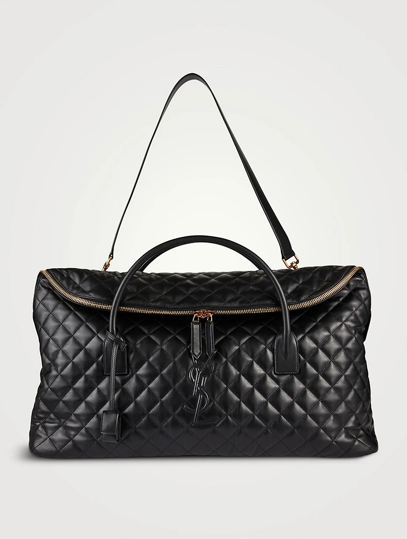 ES Giant Leather Travel Bag