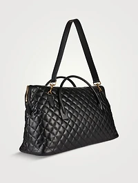 ES Giant Leather Travel Bag