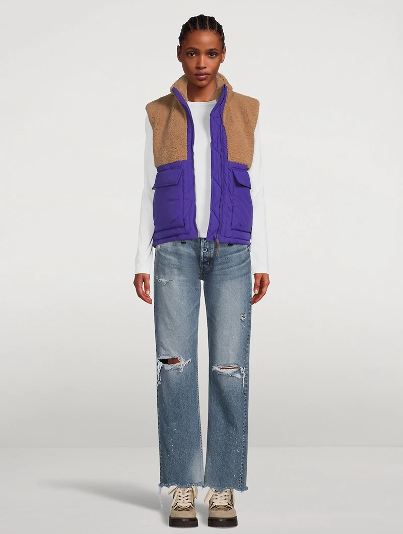 Caida Mix Fleece Vest