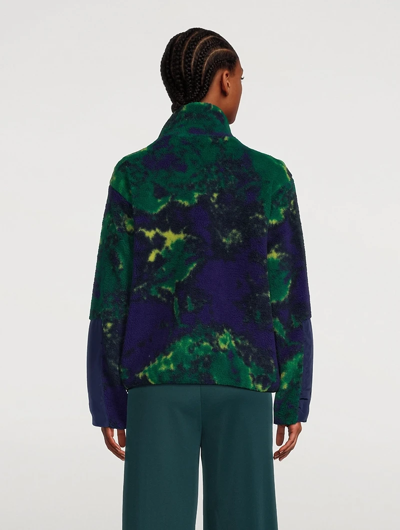Jcberra Printed Fleece Jacket