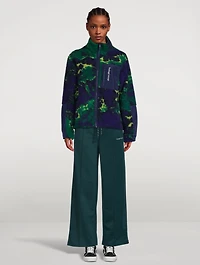 Jcberra Printed Fleece Jacket