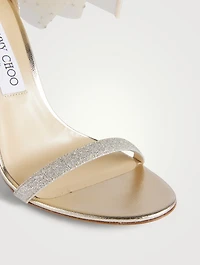 Aveline Embellished Grosgrain Stiletto Sandals