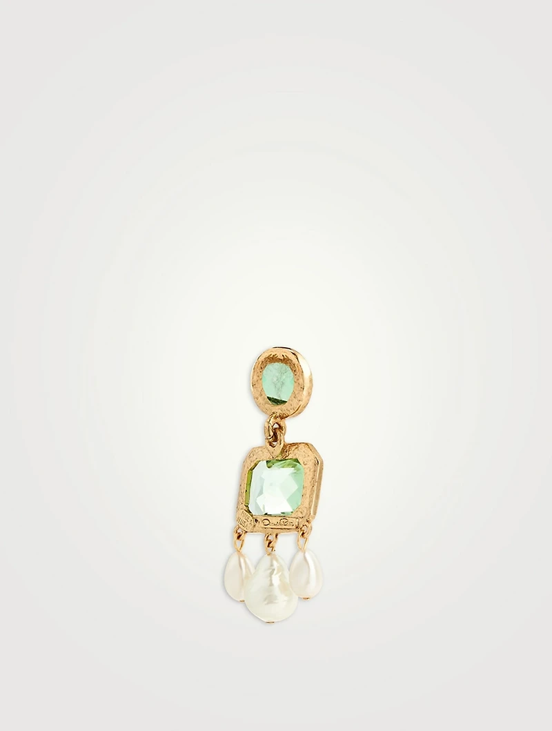 Victorian Glass Drop Earrings