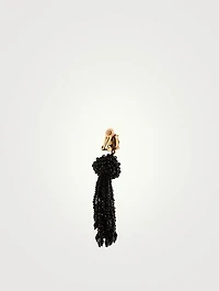 Ombre Tassel Clip-On Earrings