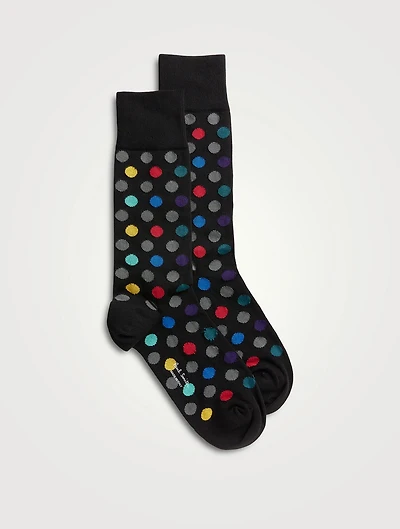 Argon Spotted Socks