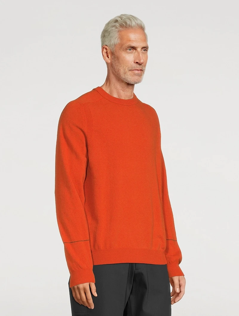 Lambswool Crewneck Sweater