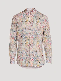Cotton Shirt Liberty Floral Print
