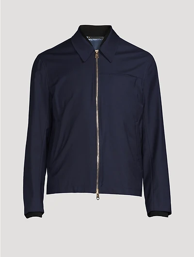 Storm System Wool Blouson Jacket