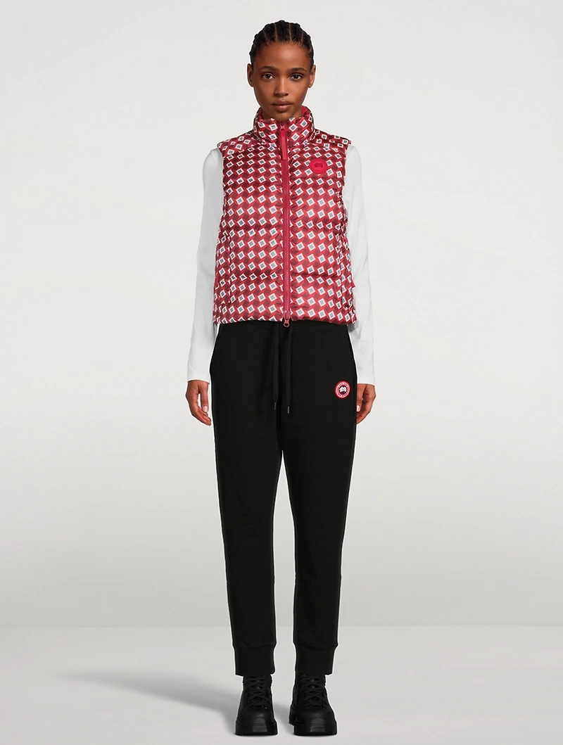 Reformation X Cypress Down Vest Edie Print