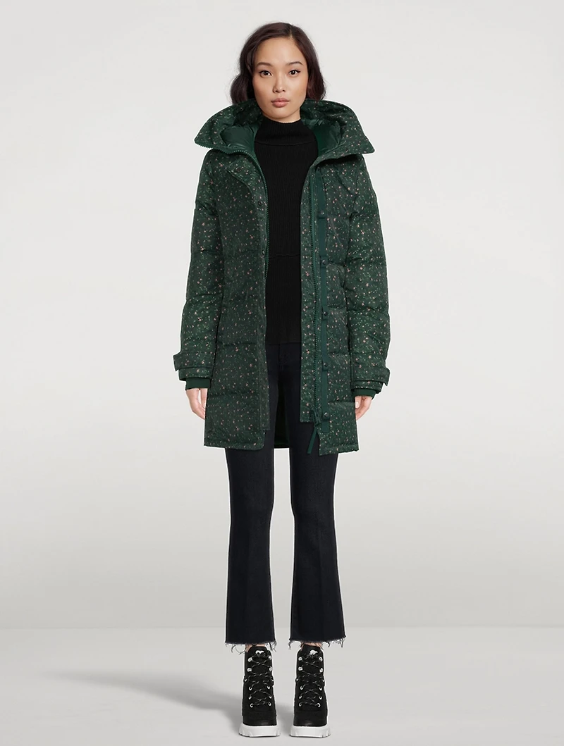 Canada Goose x Reformation Shelburne Parka Floral Print