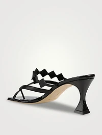 Sulafahi Leather Thong Mules