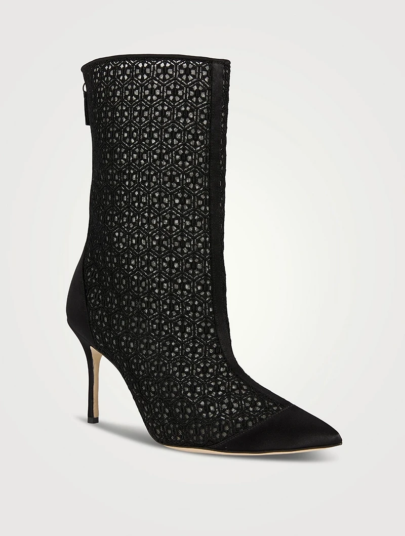 Bugovia Lace Ankle Boots