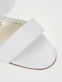 Gable Jewel Silk Mules