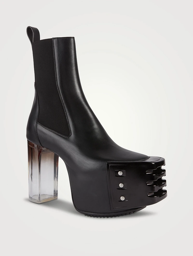 Leather Grilled Platforms