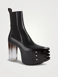 Leather Grilled Platforms