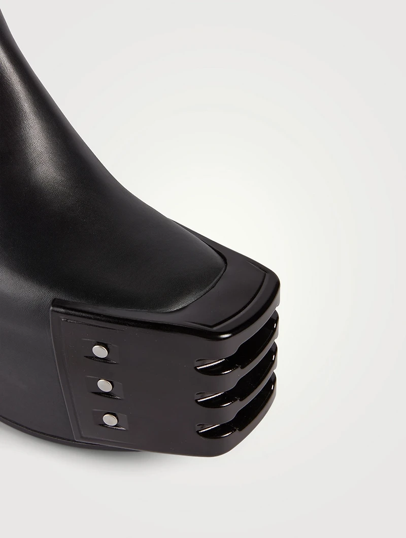 Leather Grilled Platforms