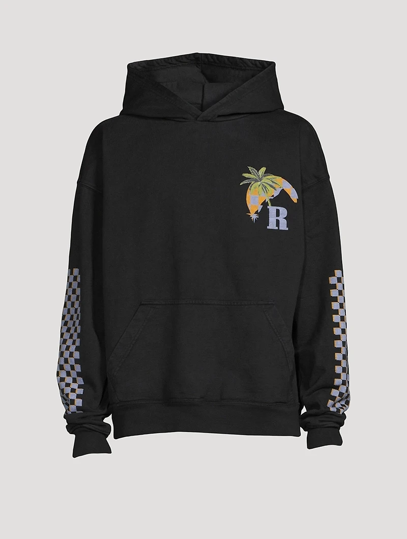 Moonlight Tropics Cotton Hoodie