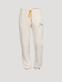 Sweatpants With Cursive Logo