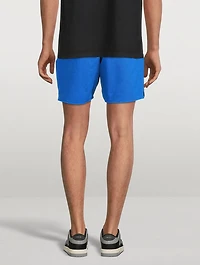 Cotton Sweat Shorts With Tonal Logo