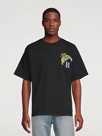 Moonlight Tropics Cotton T-Shirt