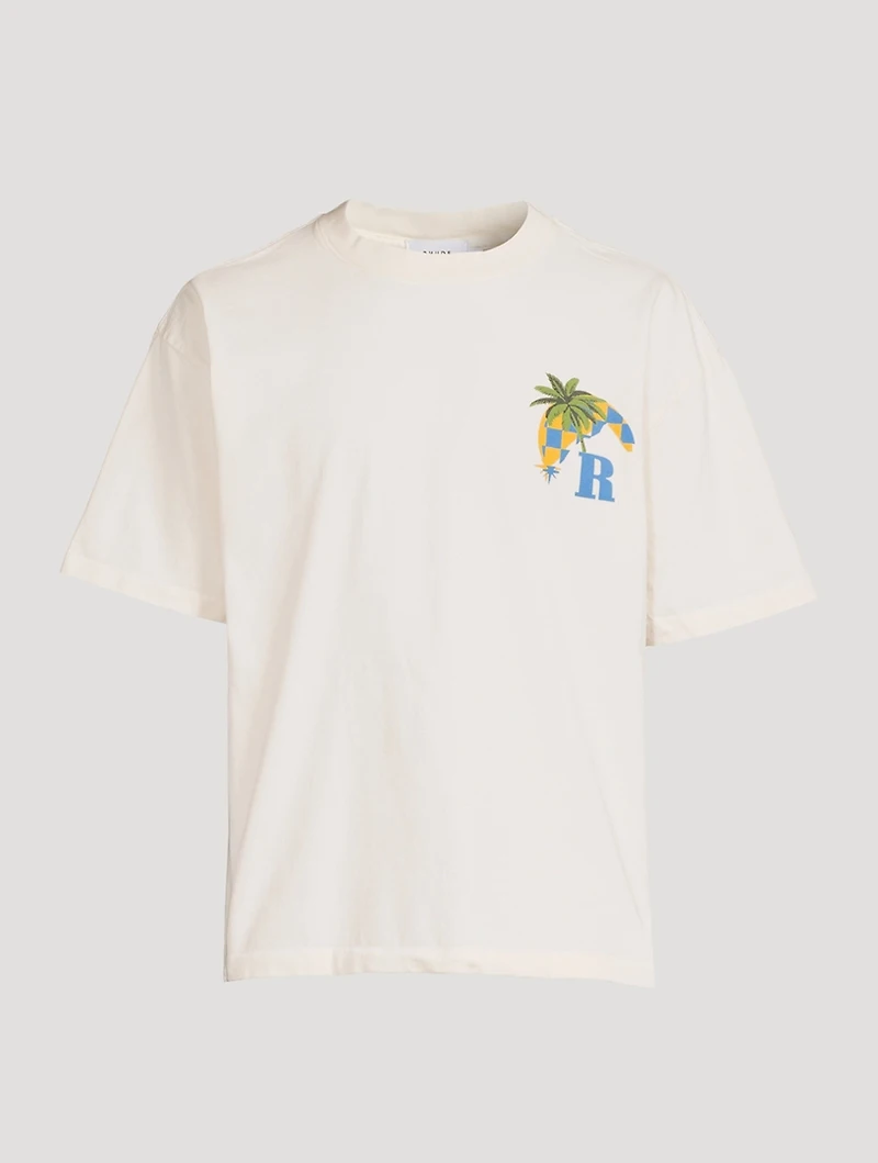 Moonlight Tropics Cotton T-Shirt