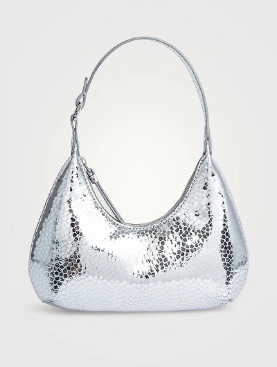 Baby Amber Flagstone Leather Shoulder Bag