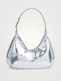 Baby Amber Flagstone Leather Shoulder Bag