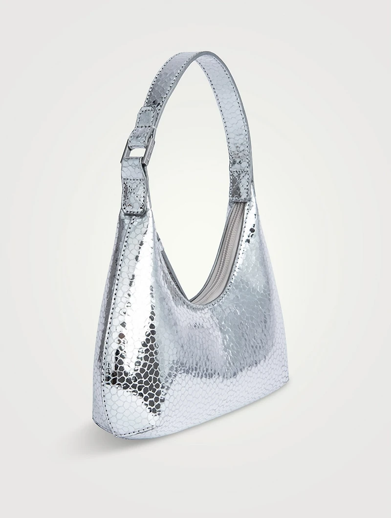 Baby Amber Flagstone Leather Shoulder Bag
