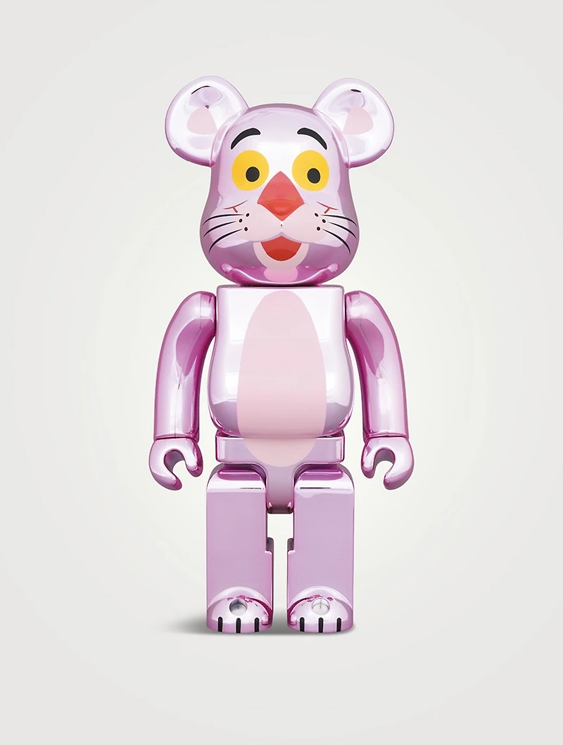 Pink Panther Chrome 100% & 400% Be@rbrick Set