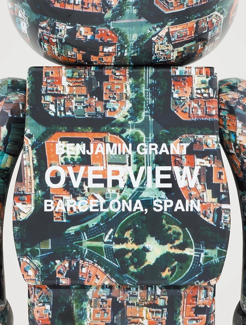 Benjamin Grant Overview Barcelona 1000% Be@rbrick