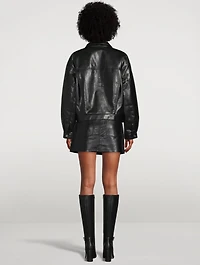 Charli Recycled Leather Jacket