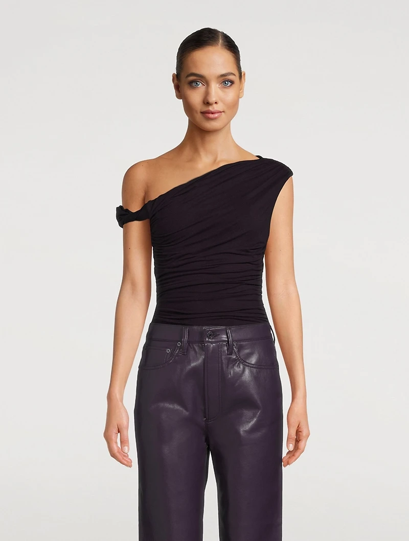 Hilma Asymmetric Twist Bodysuit