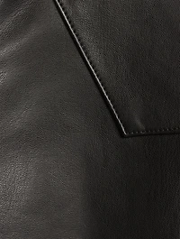 Leif Vegan Leather Shirt