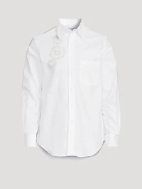 Cotton Shirt With Embroidery