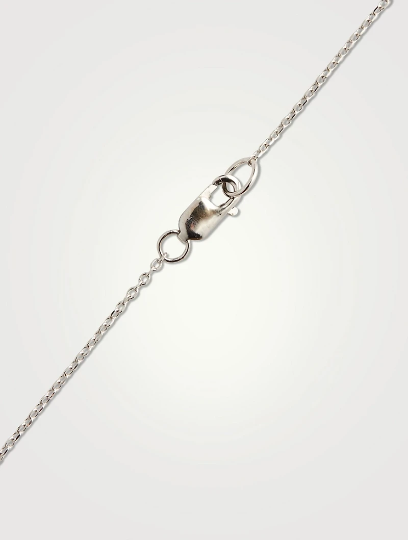 14K Gold Star Necklace With Pavé Diamonds