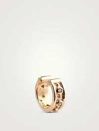 Méditerranée 14K Gold Ear Cuff With Diamonds