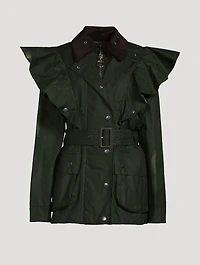 Barbour x Chloé Dustyn Ruffled Jacket
