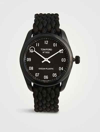 No. 002 Ocean Plastic Braided Bracelet Watch