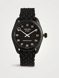 No. 002 Ocean Plastic Braided Bracelet Watch
