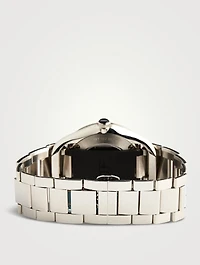 No. 002 Large Polished Stainless Steel Watch Case, 40mm