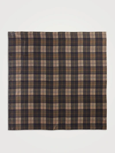 Barbour x Chloé Scarf In Plaid