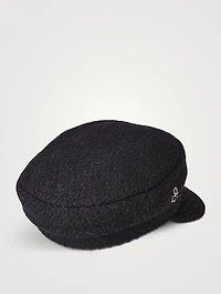 Evie Wool Baker Boy Cap