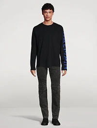 Long-Sleeve T-Shirt With Side Logo