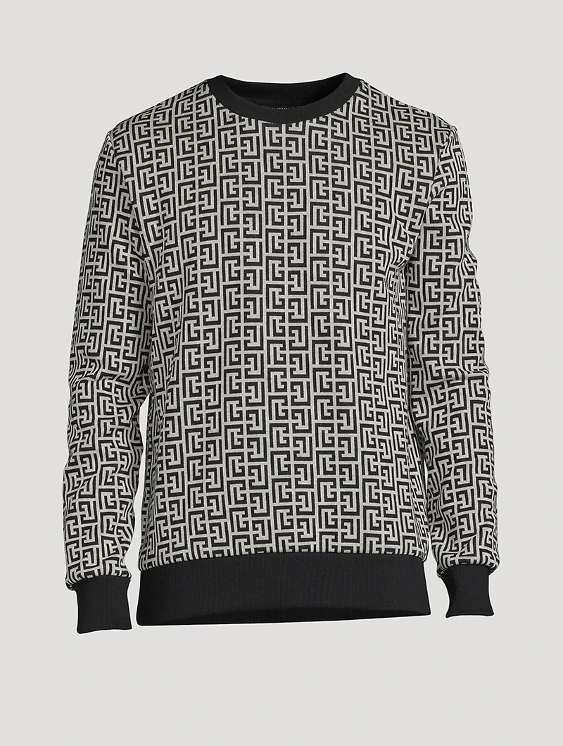 Monogram Cotton Sweatshirt