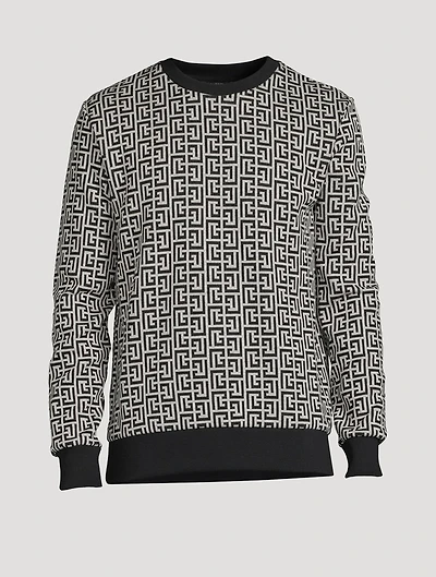 Monogram Cotton Sweatshirt